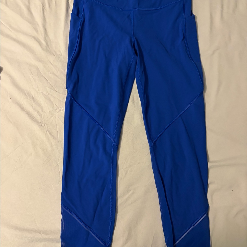 lululemon athletica Blue Leggings